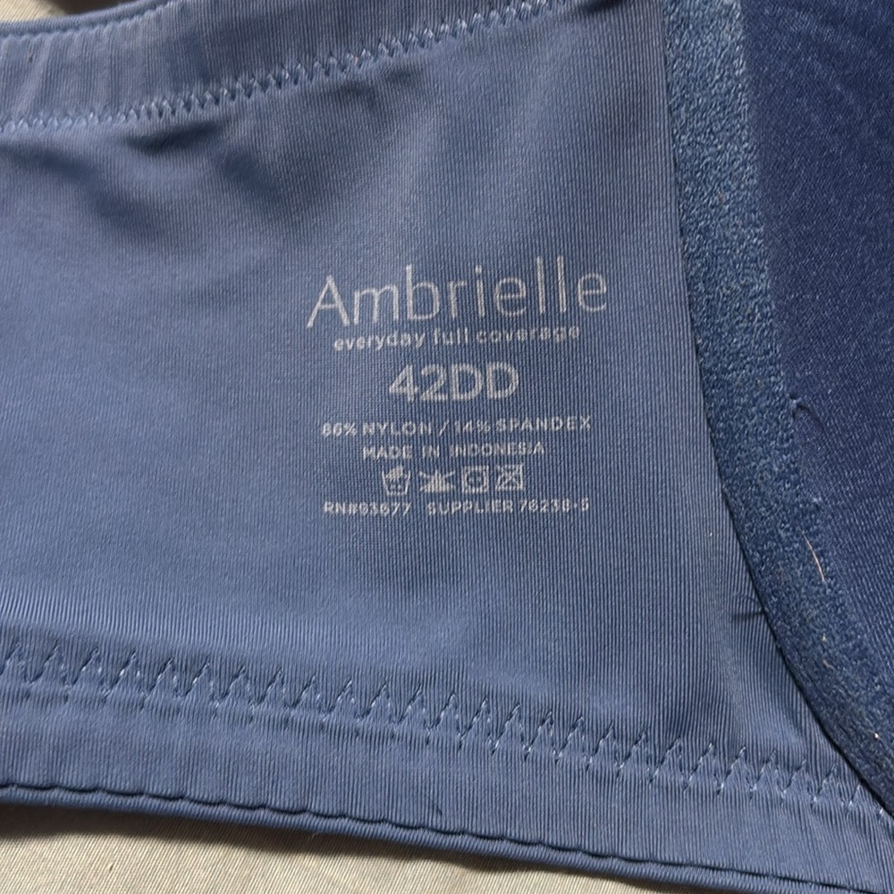 Blue Women's Intimate Bra - Picture 2 of 2